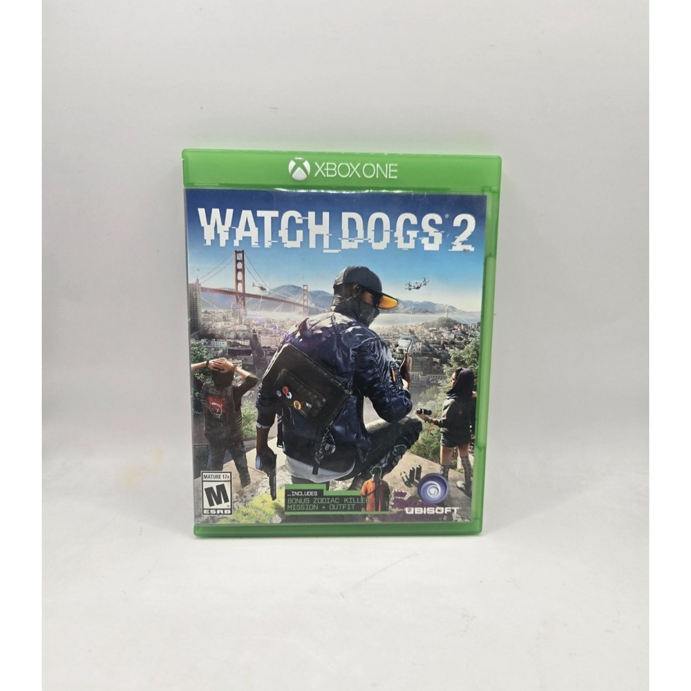 Watch‎ Dogs 2 - Microsoft Xbox One/ Tested And Working